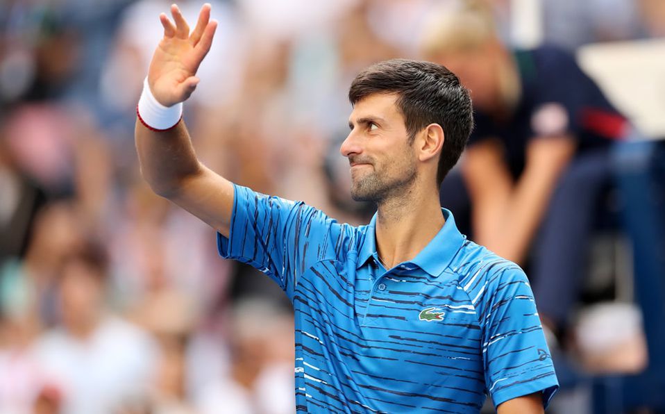 Djokovic; Con hombro lesionado el número uno del tenis avanzo en el US Open